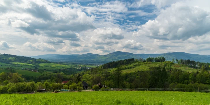 Aktivní dovolená v Beskydech se snídaní a privátním wellness