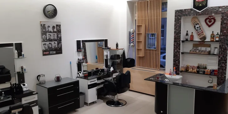 Barber & Salon 7: balíčky s holením, kosmetikou, střihem i další procedury pro pány