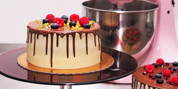 Nejen k narozeninám: Luxusní dorty dle výběru z Dortového studia