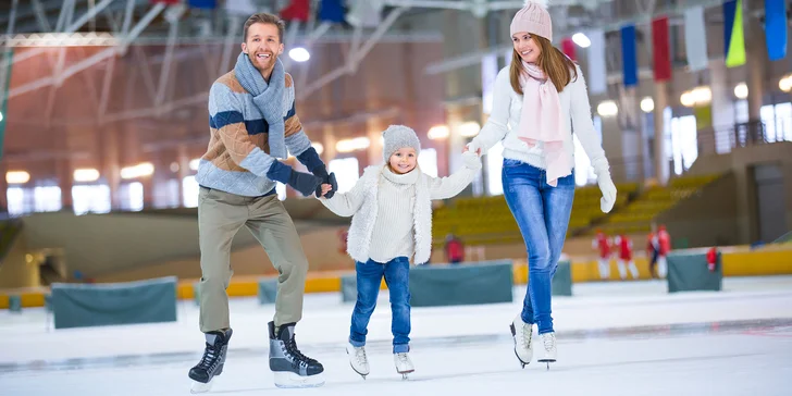 Hurá na led: veřejné bruslení v ICE ARENĚ pro děti i dospělé