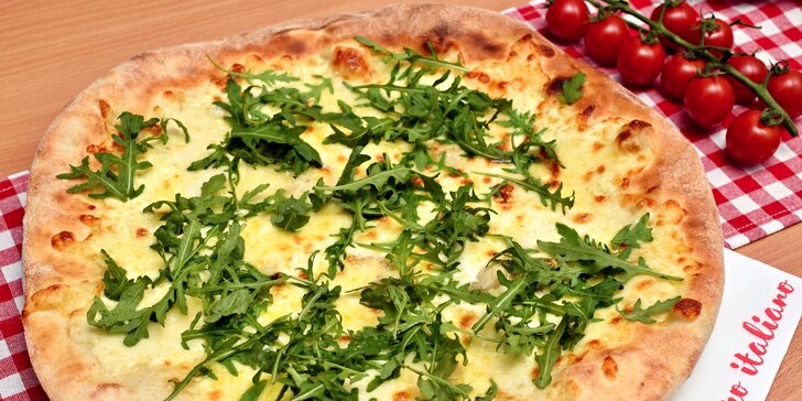 Bašta pro 1 či 2: křupavá pizza od Itala a domácí limonáda nebo ledový čaj