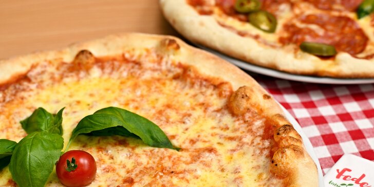 Bašta pro 1 či 2 osoby: křupavá pizza a 20% sleva na nápoje