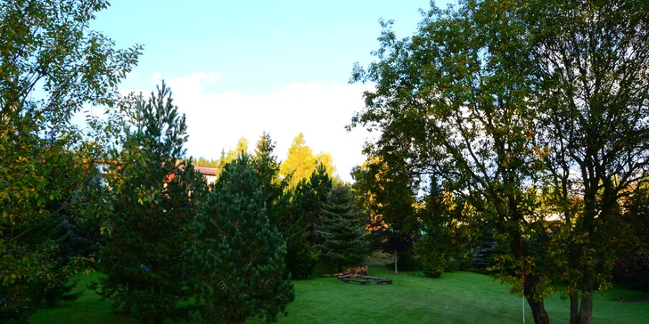 Dovolená v srdci Krkonoš: plně vybavený Apartmán Holiday Pec pro 4–6 osob, zahrada, gril