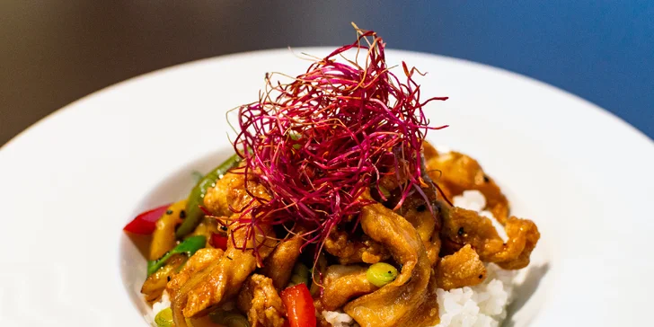 Chutě Japonska: sety s 16 a 42 ks sushi, polévkami, salátem a kuřecím teriyaki