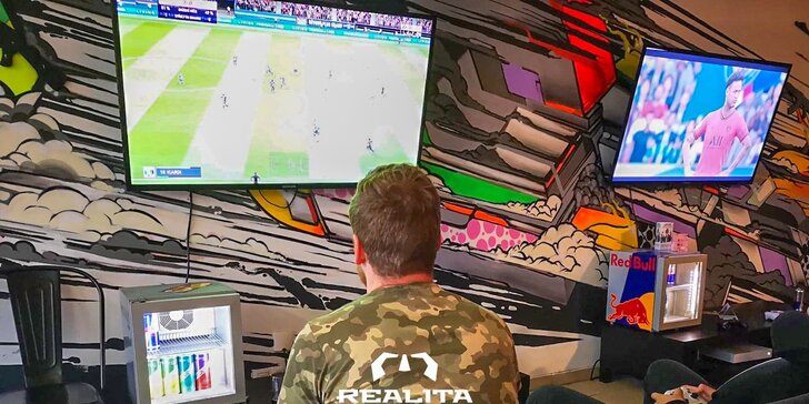 Realita Gaming Bar: Zahrajte si hodinu na herních konzolích Xbox nebo Playstation