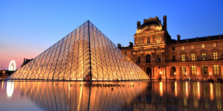 4denní zájezd do Paříže a Versailles s 1 nocí v hotelu a průvodcem