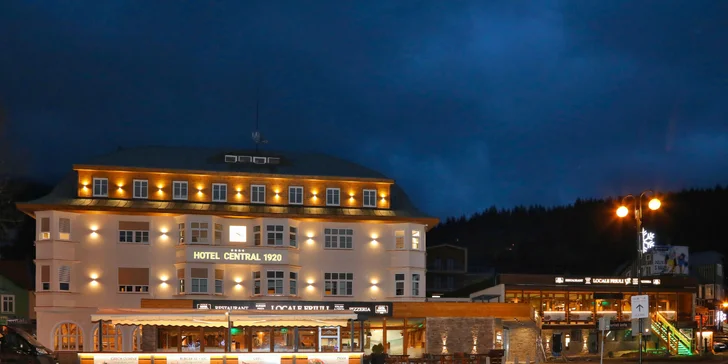 Rodinný all inclusive pobyt ve zrekonstruovaném historickém hotelu v centru Špindlerova Mlýna