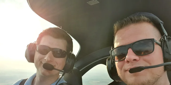 Seznamovací lety ze Skutče: 20-60 minut letu vč. pilotování