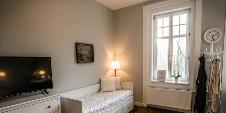 Pobyt se snídaní i wellness v privátní prvorepublikové Vile Na Landeku