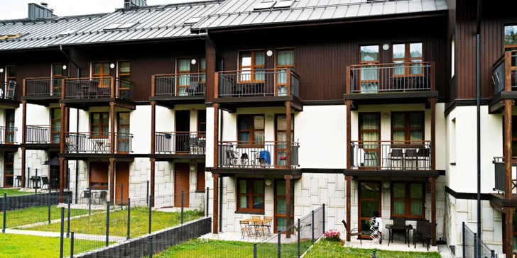Pobyt v polských Krkonoších ve vybavených apartmánech s vlastní kuchyňkou