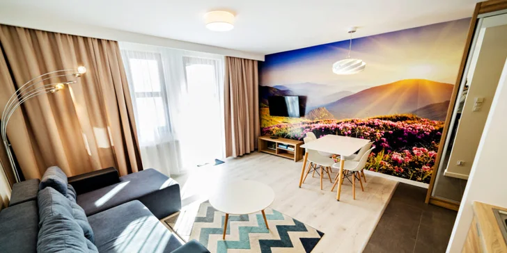 Pobyt v polských Krkonoších ve vybavených apartmánech s vlastní kuchyňkou