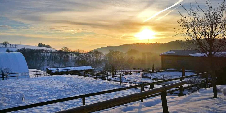 Pobyt na rodinné farmě se snídaní či polopenzí vč. varianty s degustací