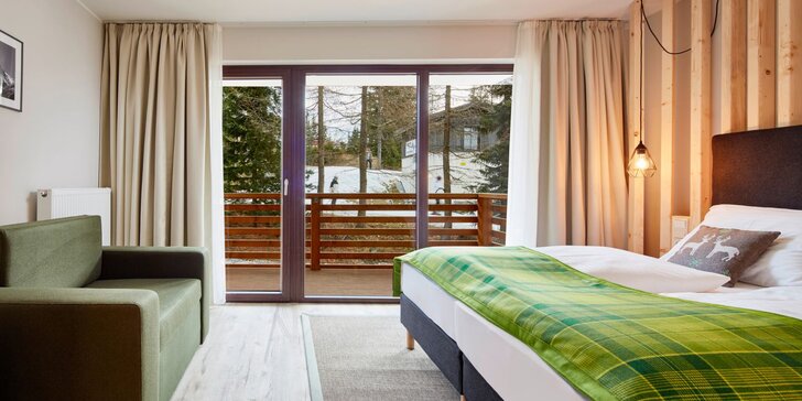 Na aktivní dovolenou do Rakouska: hotel přímo u vleků a neomezený wellness až pro 4 osoby