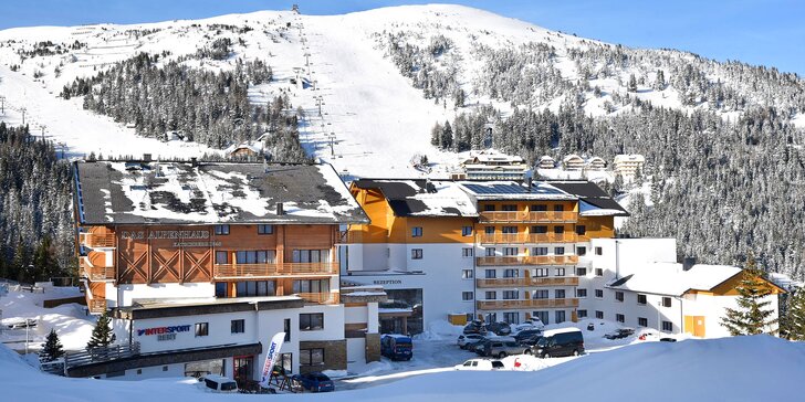 Na aktivní dovolenou do Rakouska: hotel přímo u vleků a neomezený wellness až pro 4 osoby