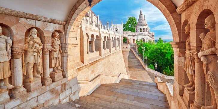 Víkendový výlet za nejkrásnějšími památkami Budapešti s návštěvou termálních lázní Széchenye