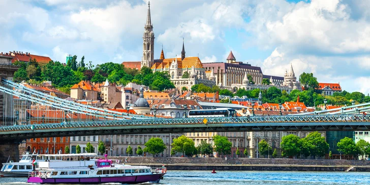 Jednodenní výlet za nejkrásnějšími památkami do romantické Budapešti