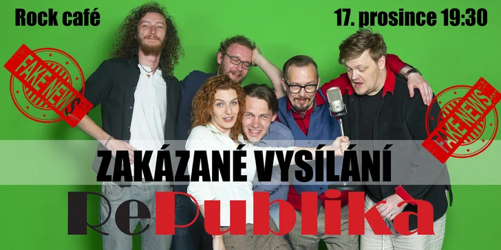 Vstupenka na satirickou komedii Zakázané vysílání