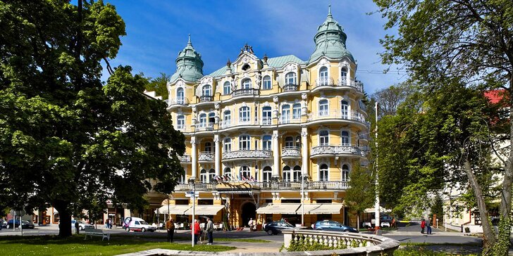 Až 8denní pobyt v OREA Spa Hotelu Bohemia**** v Mariánských Lázních: polopenze i procedury
