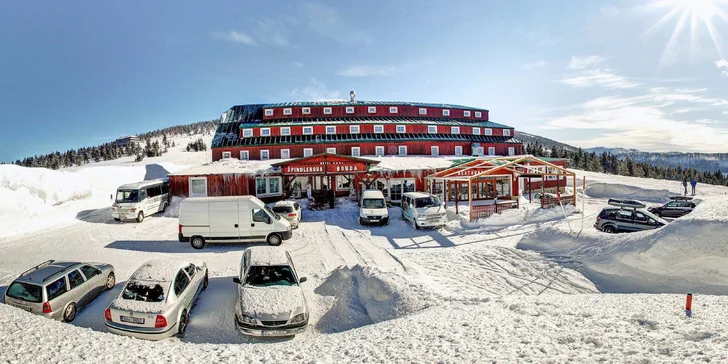 Špindlerův Mlýn: polopenze, wellness, skvělé lyžování a dítě do 9,9 let zdarma