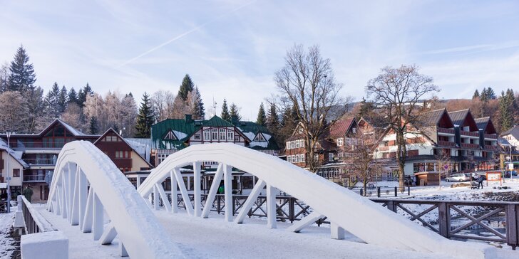 Špindlerův Mlýn: polopenze, wellness, skvělé lyžování a dítě do 9,9 let zdarma