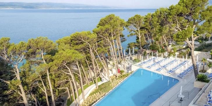 Užijte si letovisko Baška Voda - 5* hotel u pláže, vlastní doprava