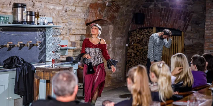 Rozparovač v pivovaru: divadelní večer se staročeským 4chodovým menu a neomezenou konzumací piva
