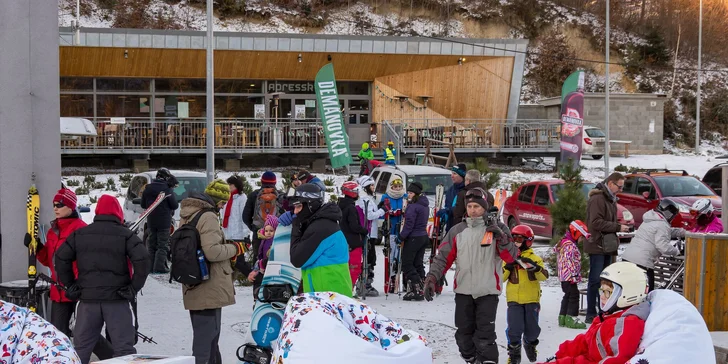 Lyžovačka ve všední dny: skipasy do slovenského střediska pro děti i dospělé