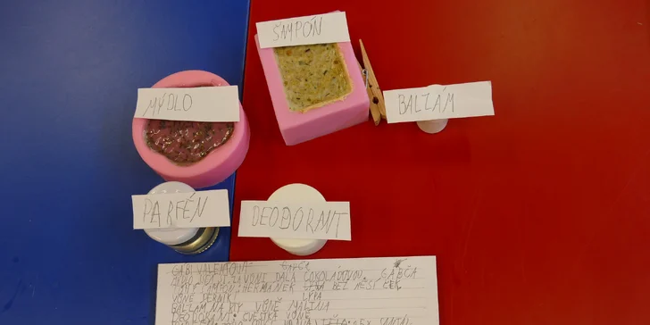 Voňavý kurz výroby mýdla, vonné soli, parfému nebo třeba balzámu