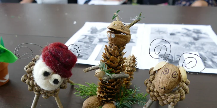 Řemeslné kurzy pro malé i velké kutily: slaměné dekorace, vlněné výrobky i třeba pyrografie