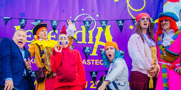 Zábava na celou sezónu: permanentky do zábavního parku Legendia pro děti i dospělé