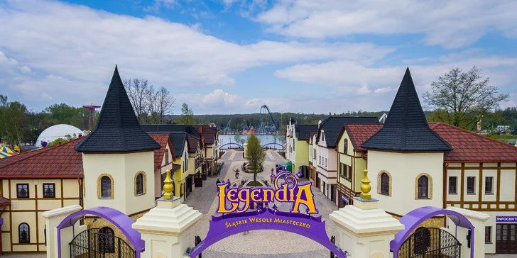 Zábava na celou sezónu: permanentky do zábavního parku Legendia pro děti i dospělé