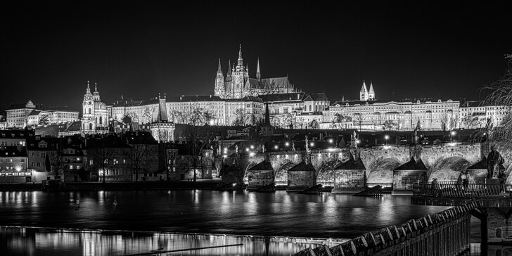 3hodinový kurz večerní a noční focení Prahy a základy HDR