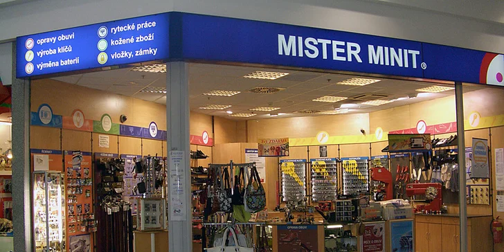 Oprava patníků a podrážek v Mister Minit