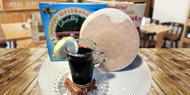 Něco dobrého na zahřátí: Svařák a teplá lázeňská oplatka