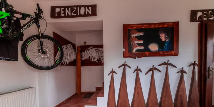 Ubytování v rodinném penzionu v Jizerských horách se snídaní