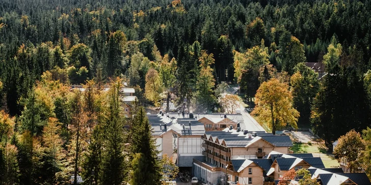 V páru nebo s rodinou do Krkonoš: krásný 5* resort s jídlem a neomezeným wellness, až 2 děti zdarma