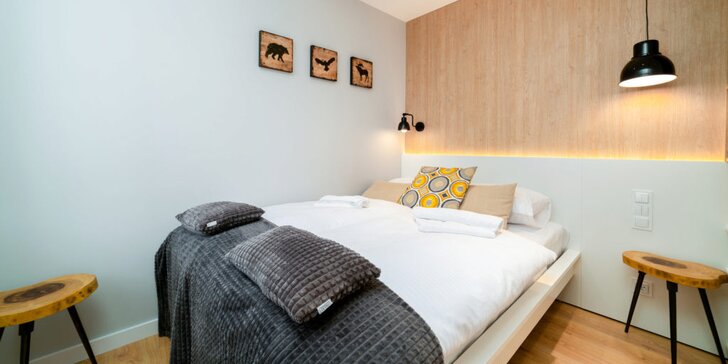 Odpočinkový pobyt v moderním apartmánu v polských Krkonoších až pro 4 osoby