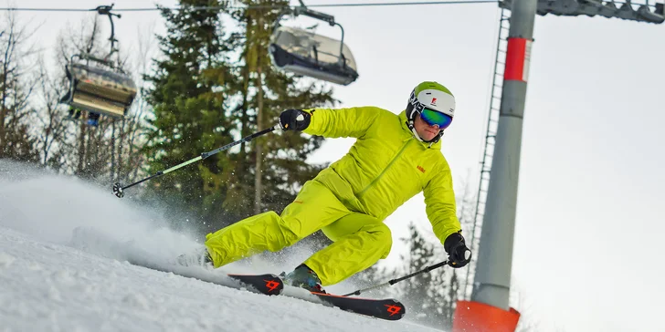 Lyžovačka ve všední dny: skipasy do slovenského střediska pro děti i dospělé