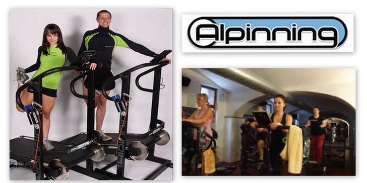 Zábavný a účinný Alpinning™ v moderním fitness