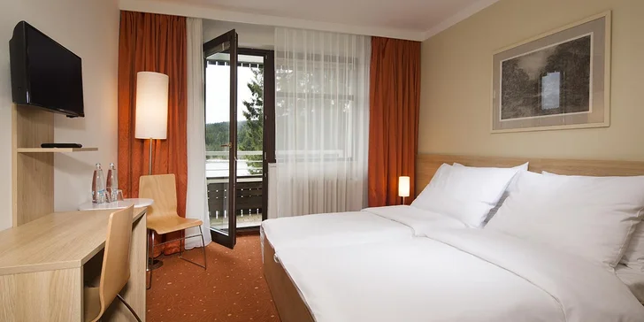 Dovolená v Orea Resortu na Vysočině s polopenzí a volným vstupem do bazénu