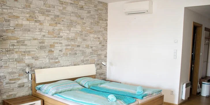 Moderní apartmány na Pálavě s wellness, degustací vína i večeří