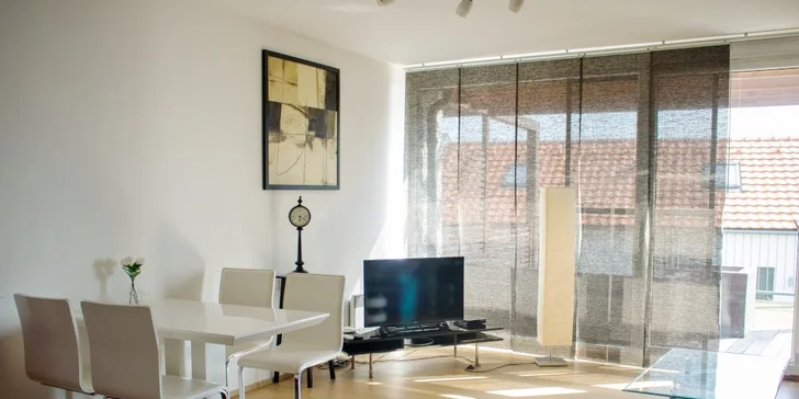 Moderní apartmány na Pálavě s wellness, degustací vína i večeří