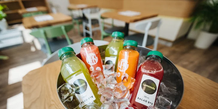 Jarní očista v Salad Boxu: otevřený voucher v hodnotě 400 nebo 800 Kč