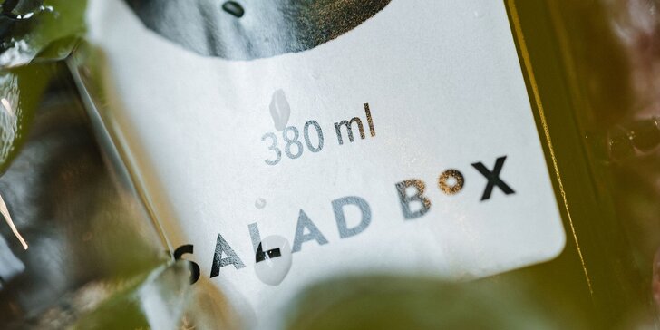 Jarní očista v Salad Boxu: otevřený voucher v hodnotě 400 nebo 800 Kč