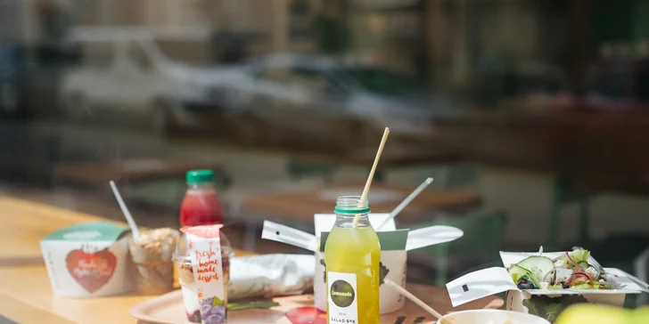 Jarní očista v Salad Boxu: otevřený voucher v hodnotě 400 nebo 800 Kč