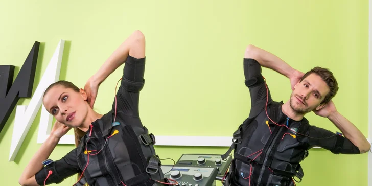 Cvičení Bodytec pro figuru i pevné svaly: permanentka na 5 či 7 efektivních EMS tréninků