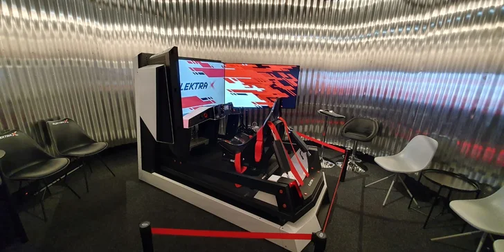 60 nebo 90 min. na realistickém závodním simulátoru pro 1 osobu