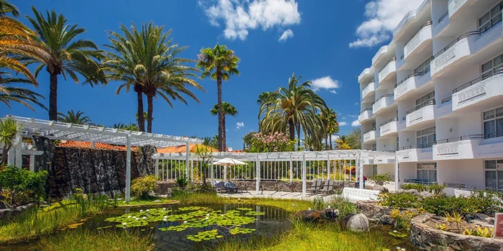 Elegantní hotel s all inclusive na Gran Canaria nedaleko písčité pláže i dun