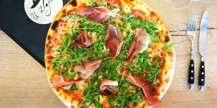Kulaté štěstí: jedna nebo dvě pizzy výběrem z celého menu