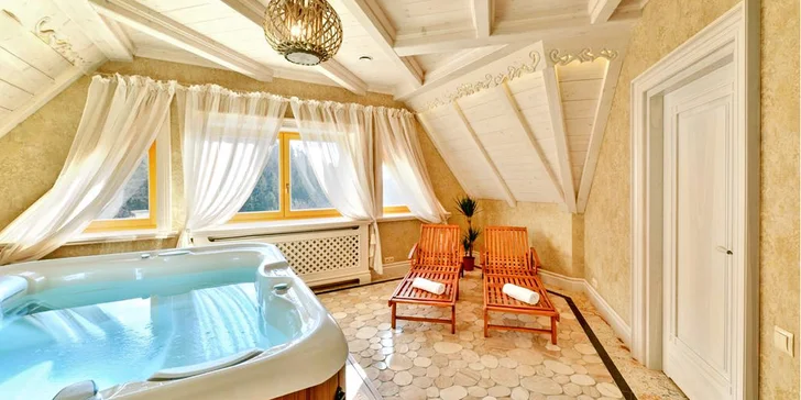 5* resort v polských Beskydech: pobyt až pro 4 osoby se snídaní, wellness a bazénem